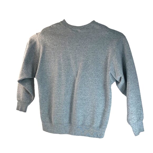 Fruit of the Loom Large Grey Cotton Blend 2000 Steamboat Sweatshirt 40d - Picture 7 of 11